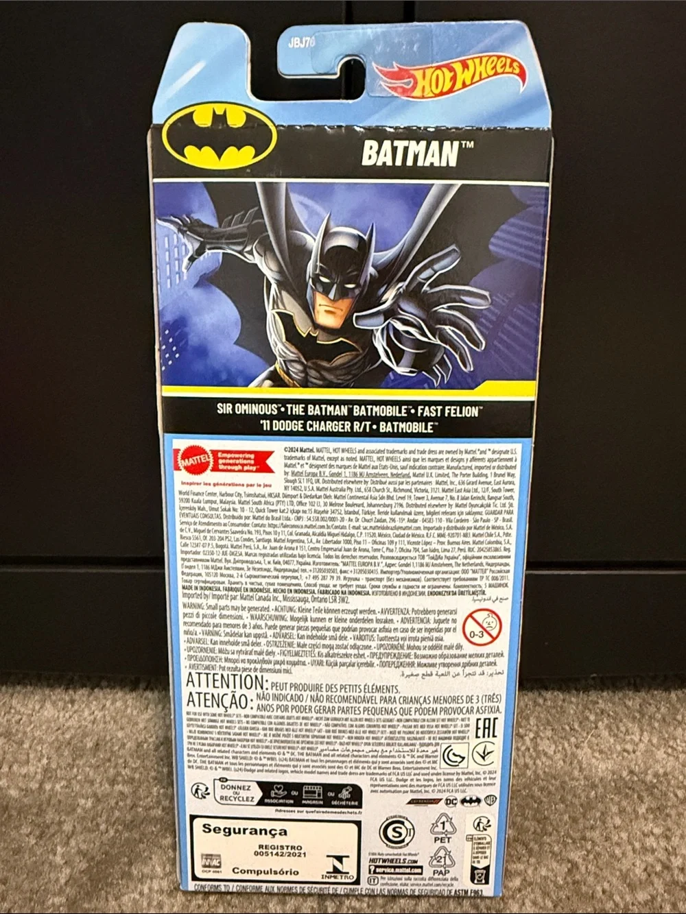 Hot Wheels Batman 5-Car Pack - BRAND NEW!